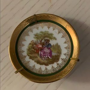 Vintage Limoges small decorative plate